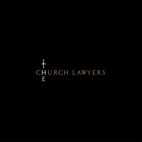 Lawyer logo with the title 'The Church Lawyers'