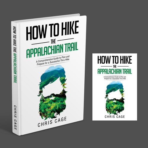 Travel book cover with the title 'HOW TO HIKE THE APPALACHINN TRAIL'