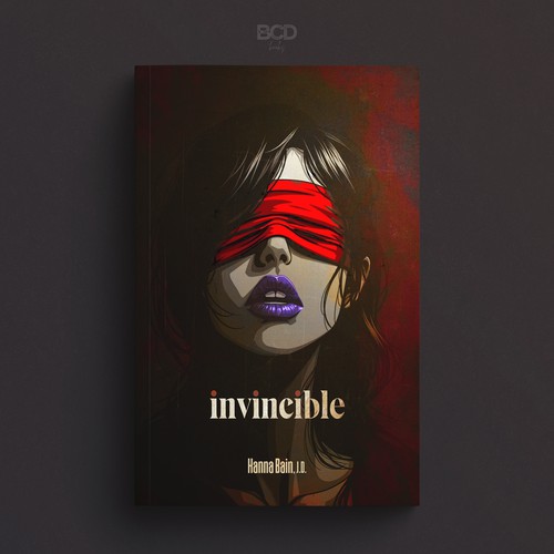 Red book cover with the title 'Invincible'