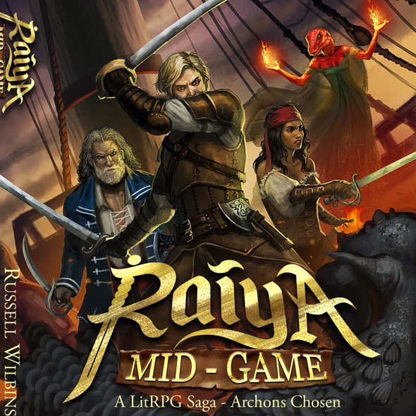Game book cover with the title 'Raiya '