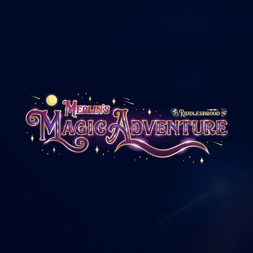 Magical logo with the title 'Fantasy Themed Logo Design'