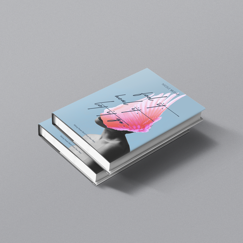 Unique book cover with the title 'Feel it. Heal it. Let it go.'