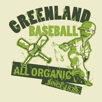 Baseball t-shirt with the title 'Kids Tee Design'