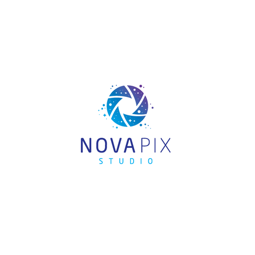 Aperture design with the title 'NovaPix Studio'