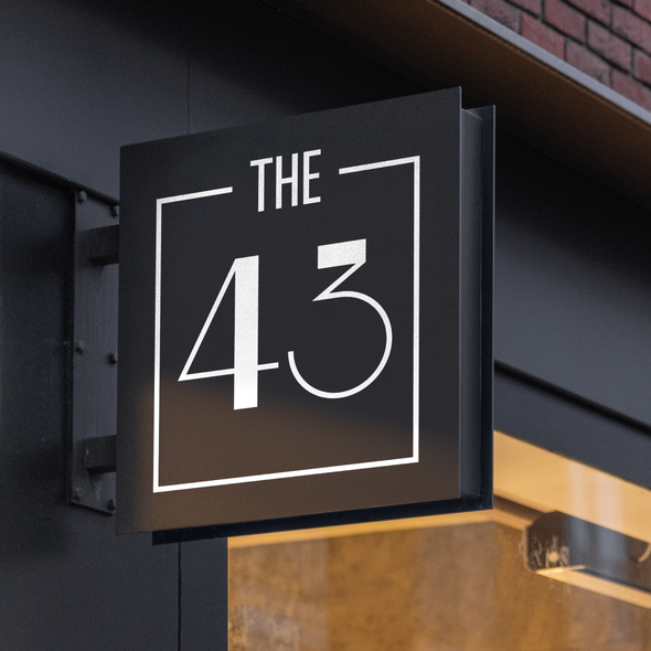 Club logo with the title 'The 43'
