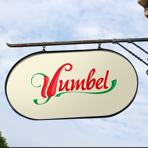 Chili pepper logo with the title 'Yumbel Restaurant'