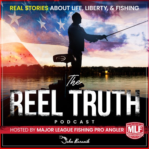 Liberty design with the title 'The Reel Truth Podcast'