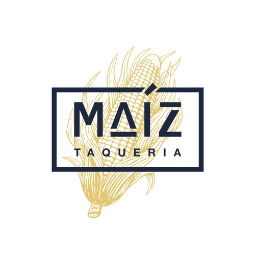 Corn design with the title 'Maiz'