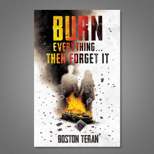 Design with the title 'Book cover'