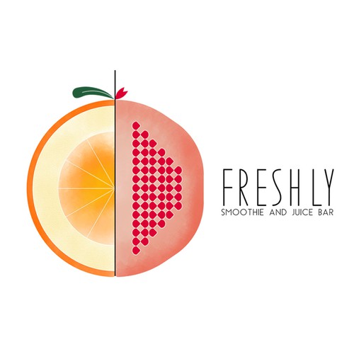 Smoothie logo with the title 'Logo for Juice/smoothie brand'