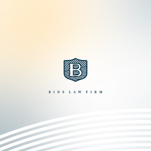 Attorney brand with the title 'law firm logo'