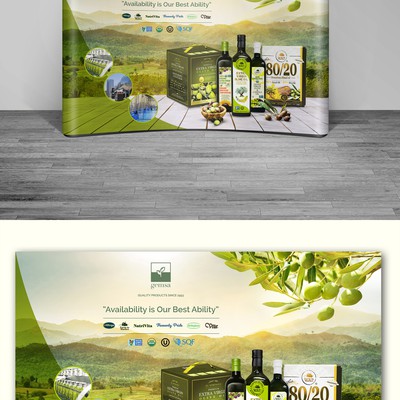 Gemsa Olive Oils Trade Show Banner