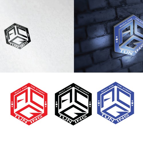 Tuning design with the title 'Bold logo for a tuning company'