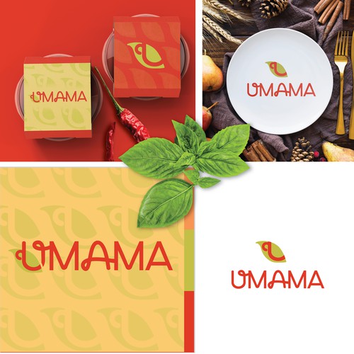 Bright color design with the title 'Logo & Packaging Design'