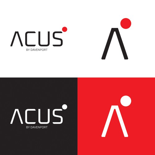Aviator logo with the title 'ACUS logo concept'