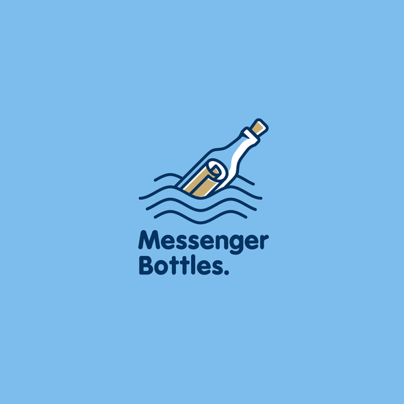 Messenger logo with the title 'Messenger Bottles'