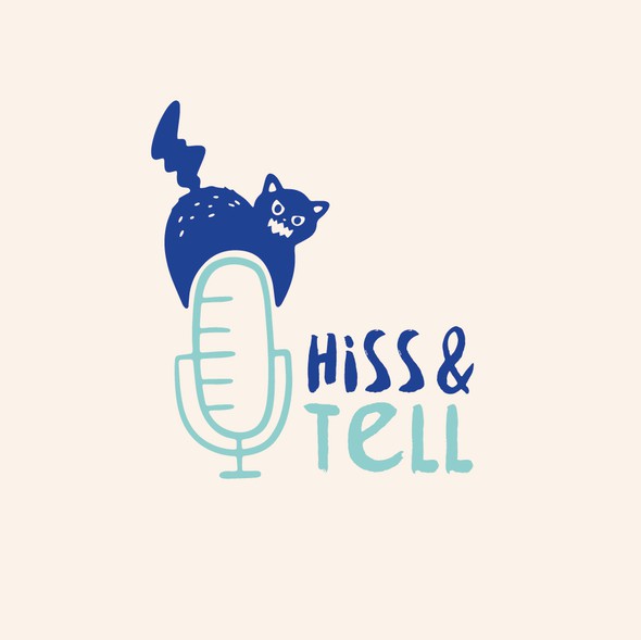 Sweet treat logo with the title 'Hiss and tell'