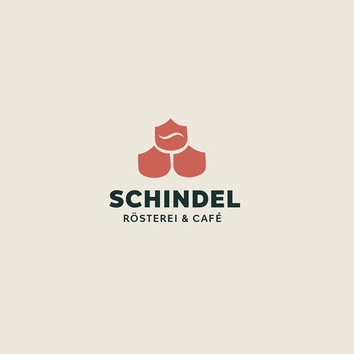 Cafe design with the title 'Logo for a cafe in bavarian mountains'