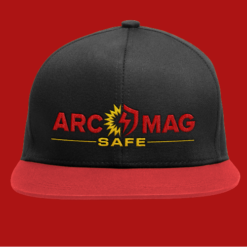 Safety logo with the title 'Product logo: magnetic electrical safety innovation'