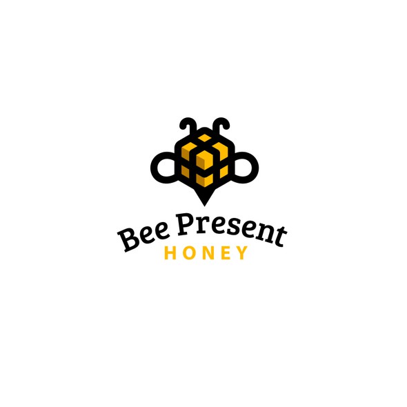 Gift logo with the title 'Bee Present'