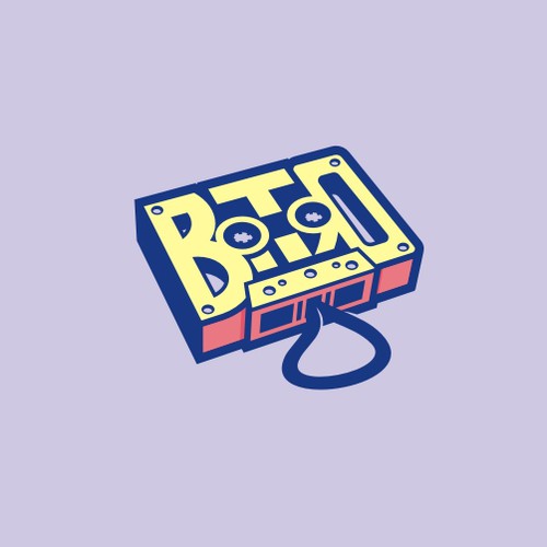 Old school logo with the title 'Back to the 90’s'