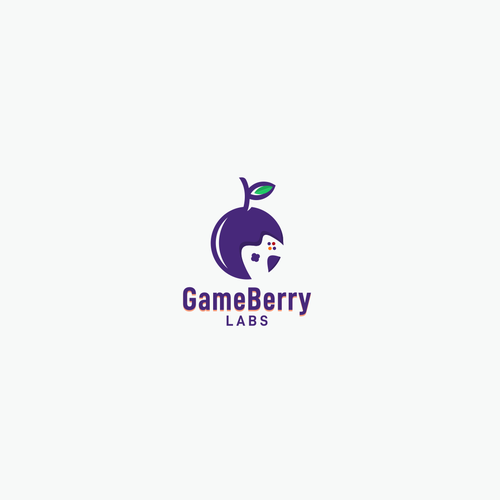 Gaming logo with the title 'GameBerry'