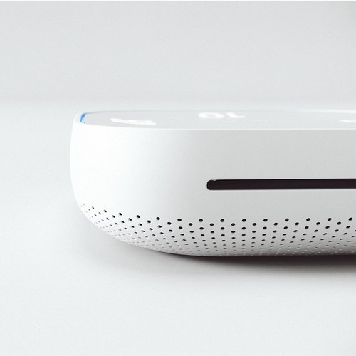 Device design with the title 'Pod device'