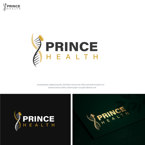 Cell logo with the title 'Prince Health Logo for a Healthcare business'
