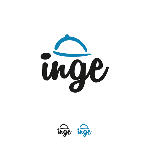 Type design with the title 'Inge'