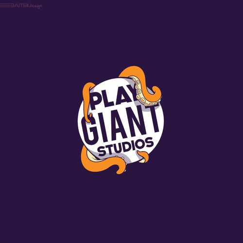 Cartoon logo with the title 'play game'