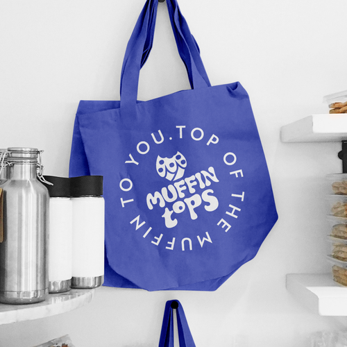 Bakery brand with the title ' Logo design for a store that sells muffin tops.'