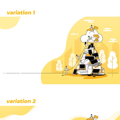 Banner artwork with the title 'banner for website'