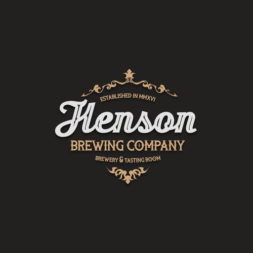 Custom design with the title 'Henson Brewing Co.'