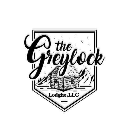 Cabin logo with the title 'Emblem logo Design '