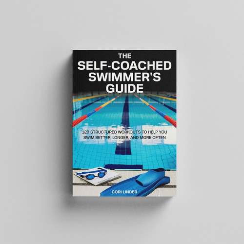 Sports book cover with the title 'Book Cover Design'