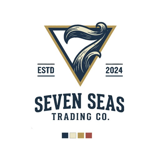 Apparel brand with the title 'Seafaring logo'