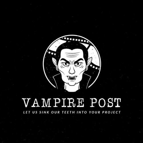 Project design with the title 'Logo for Vampire Post'