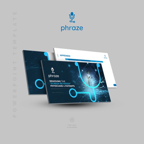 Biotech design with the title 'Biotech Start-up Pitch Deck for Investors'