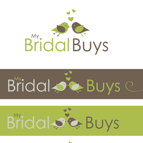 Bird logo with the title 'Create the next logo for MyBridalBuys'
