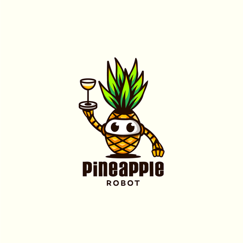 Pineapple logo with the title 'Pineapple Robot'