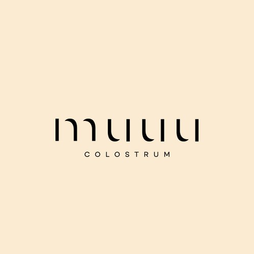 Skincare logo with the title 'MUUU'