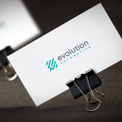 Vehicle design with the title 'Automotive Evolution towards EVs'