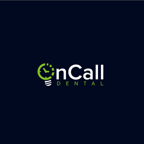 Call design with the title 'OnCall Dental logo design.'
