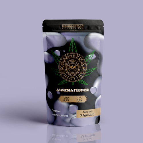 Hemp packaging with the title 'Hemp packaging'