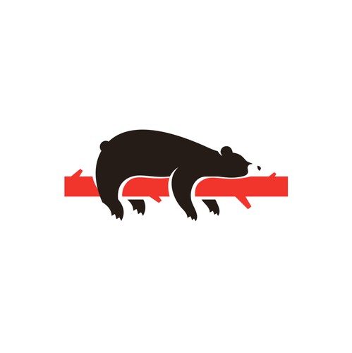 Polar bear design with the title 'Camp Little Bear'