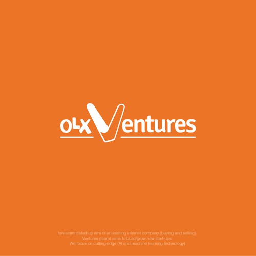 Venture logo with the title 'Logo OLX Venture'