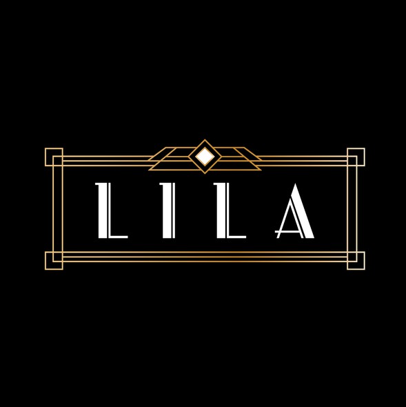 Name logo with the title 'Lila'