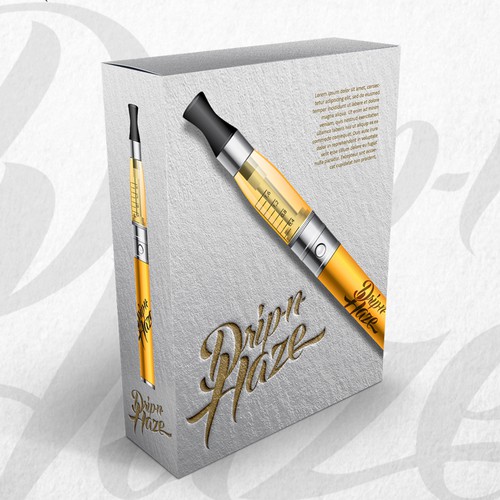 Vapor logo with the title 'Drip-n-haze'