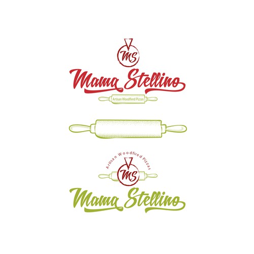 Eating design with the title 'Winning logo for a pizzeria'