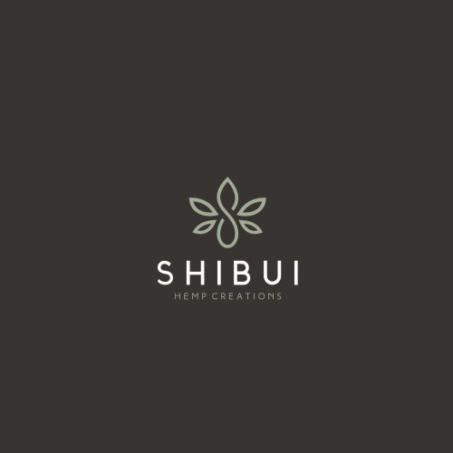 Subtle logo with the title 'Elegant Modern logo for a company that sale Hemp (Marijuana without the THC) extract products in retail dispensaries and online.'